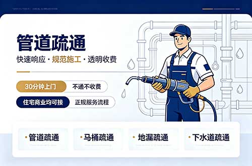 凌源管道疏通