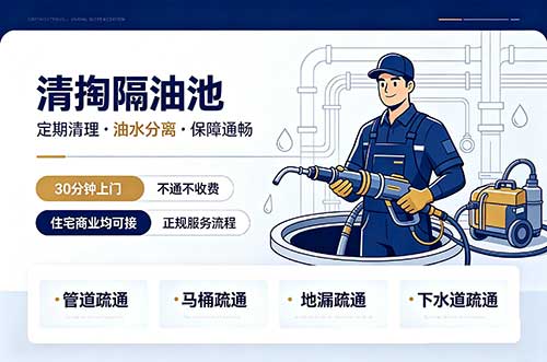 凌源清掏隔油池